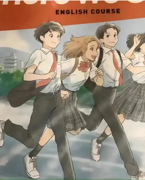 各地教材插画对比日本漫画风,苏教版古风浓郁,学生爱不释手