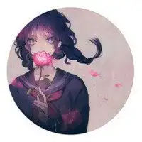 比较丧的动漫女生头像微信头像图片大全