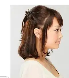 齐肩直发怎么扎五款齐肩直发发型效果图