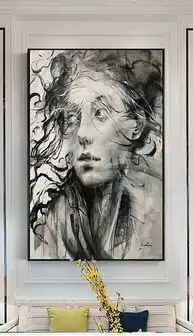 jpg素描画人物