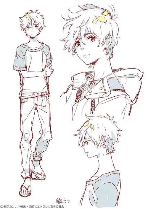 剧场版动画海边的异邦人新视觉绘公开,9月11日上映