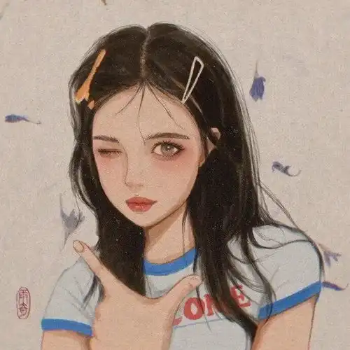 可爱仙气动漫闺蜜头像曲奇和你都是我私藏的小星球
