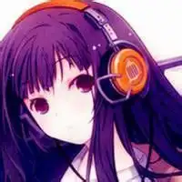 紫色花海里的女头像微信头像图片大全