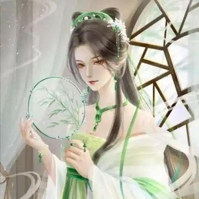 动漫女生头像高冷侧脸冷酷忧伤二次元女生头像