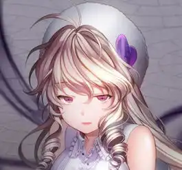 二次元动漫头像欣赏灵动可爱的小姑娘,笑容甜美惹人爱