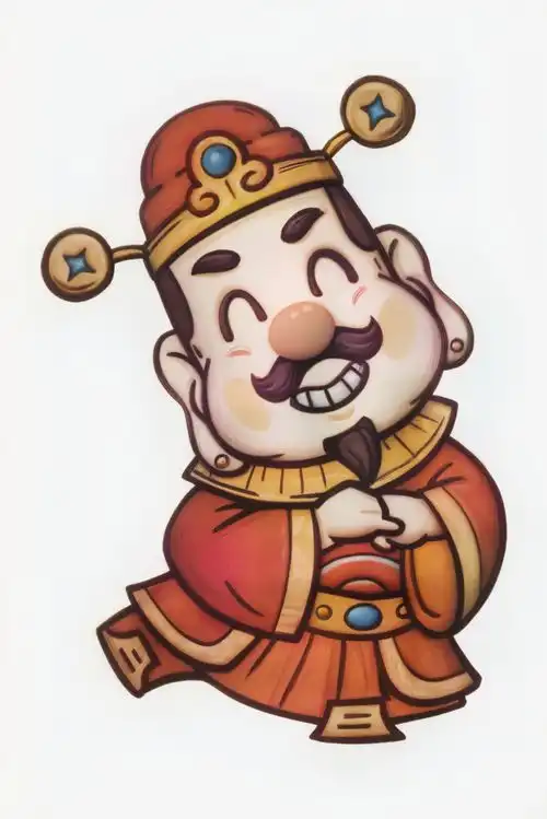 文化财神拜年红包新年春节卡通模型图片广告素材下载至来源处