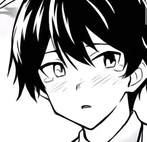 动漫男生头像比悲伤更悲伤的就是空欢喜
