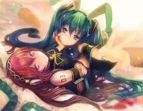求唯美漫画少女图