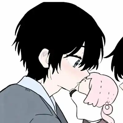 2023最新温馨简单动漫情侣头像