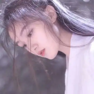 古风头像女唯美淡雅仙气十足的白衣古风女子图片