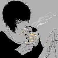 男生头像冷酷帅气抽烟纹身微信头像图片大全