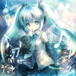 求一个在540px160px左右的初音的图片