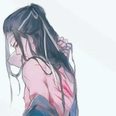 蓝忘机头像帅气高清魔道祖师蓝忘机图片