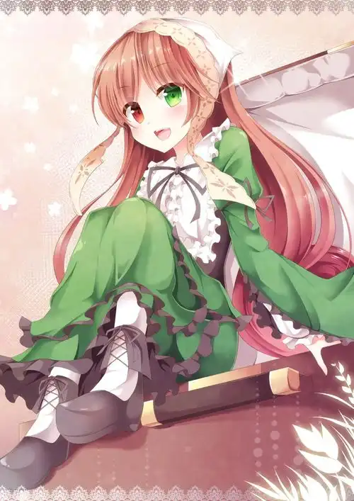 动漫人物蔷薇少女系列第三人偶翠星石byb站盐泽2020年4月17日