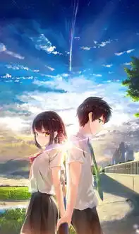 新海诚动漫电影新作,你的名字里三叶和泷的唯美爱情图