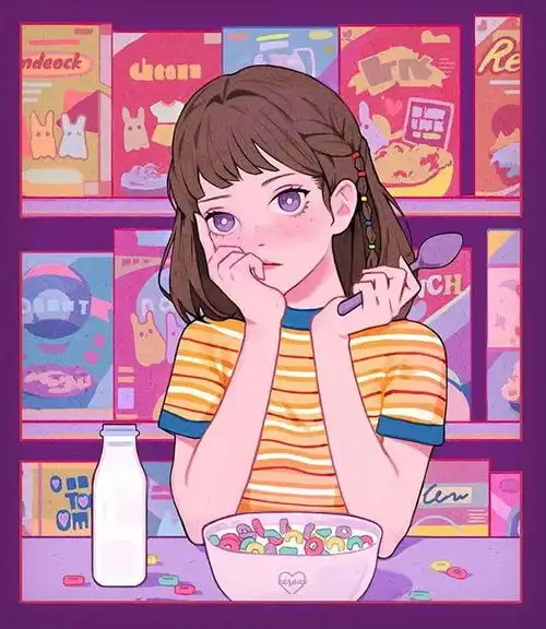 ubokhee甜系少女头像