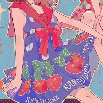 优质动漫部位女头裙摆手控腿部下半身