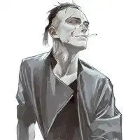 黑暗丧风格头像男微信头像图片大全