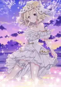 动漫花嫁少女,穿短款小婚纱腿长腰细的新娘子不要太好看了