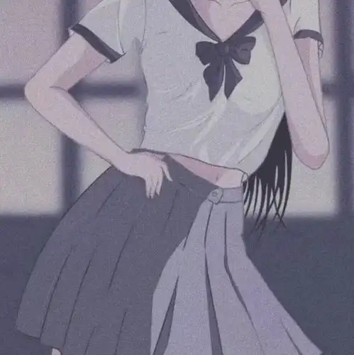 动漫头像总不能还没努力就向生活妥协吧