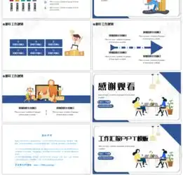 卡通商务工作汇报pptppt模板免费下载ppt模板千库网