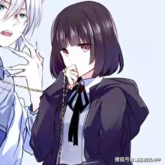 ins爆款纯手绘情侣头像大全最后一个太好看了