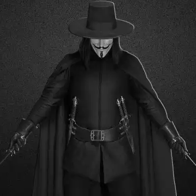 v字仇杀队头像,v字仇杀队黑客图片头像高清