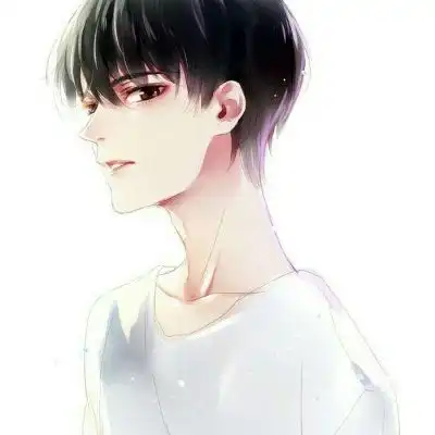 独一无二的酷帅动漫男头风尘仆仆