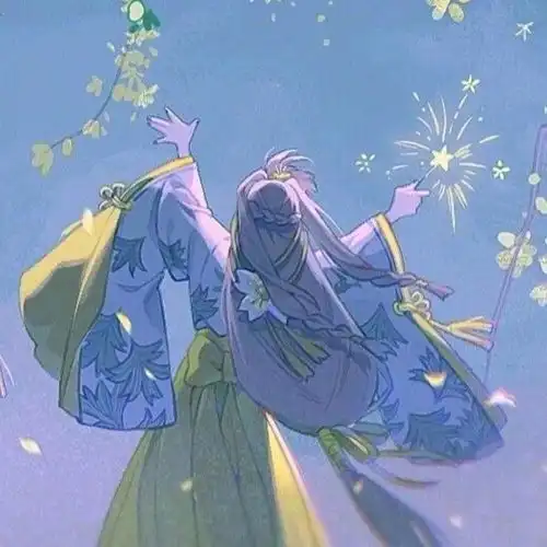 夏日浪漫蓝色头像