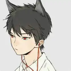 插画男生头像