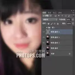 用ps完美消除人物脸部的大块阴影
