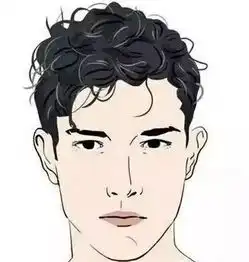 不一样的感受漫画脸如何演绎经典帅气男生发型