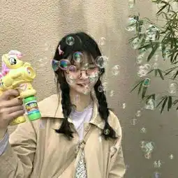 可爱涂鸦女生头像少女心系列女头