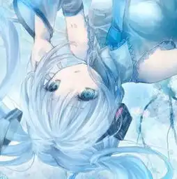 有没有蓝色的动漫女生头像