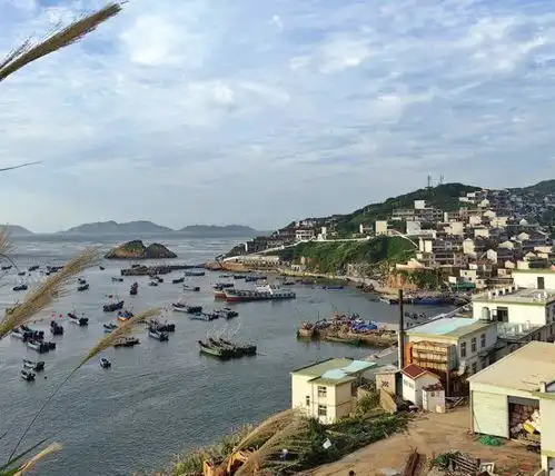 枸杞岛的美丽海景与晚霞