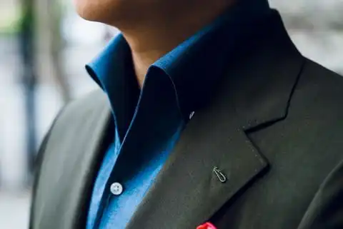 牛仔衬衫求品位,白衬衫中最特别,就是这款时尚型男的春夏街拍利器