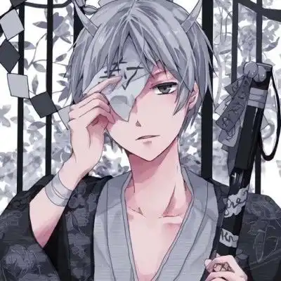 忧郁风动漫男头酷帅