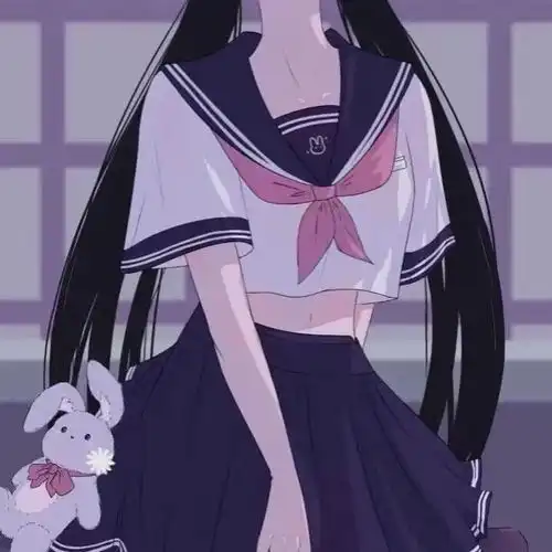 女生动漫头像,世间明朗,万物可爱