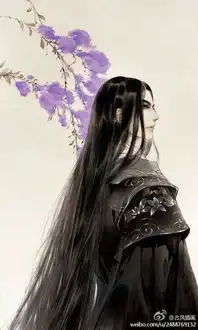 动漫长发男生图片冷酷