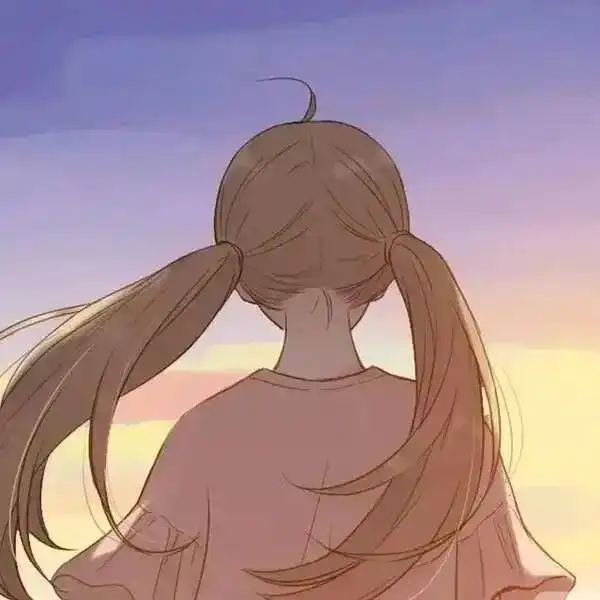 动漫头像.愿似星长久