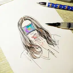 少女系头像
