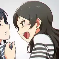 qq姐妹头像动漫动漫超萌姐妹qq头像两张一对