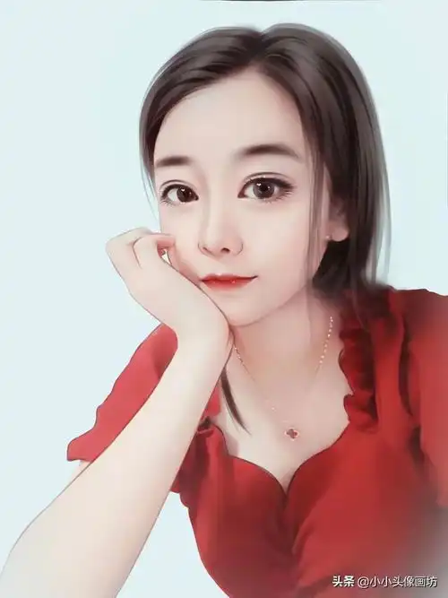 你的头像该换了,真人照片变漫画头像,优雅大气又好看