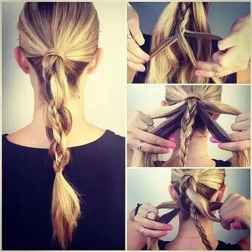 范冰冰杨幂都爱俏马尾和麻花辫