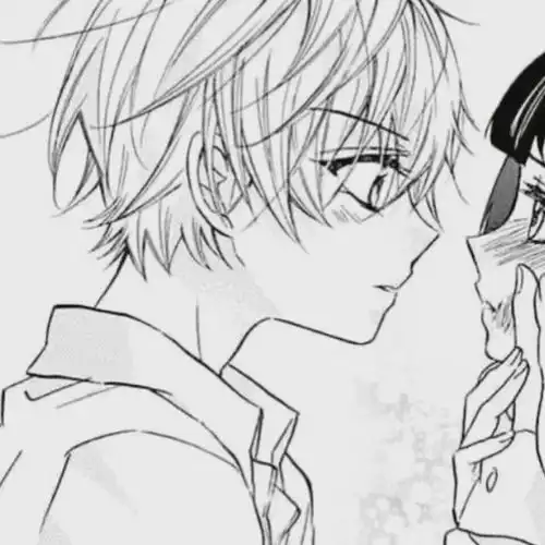 小众黑白漫画情头