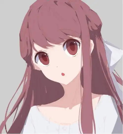 原画人伪厚涂插画,醒爷分享红发少女头像绘制教程