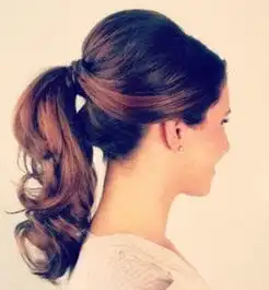 明星最钟爱高耸式马尾辫diy扎法打造明星气质