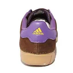 adidas阿迪达斯男子训练系列运动鞋浓咖啡棕锐利紫树脂黄g50347