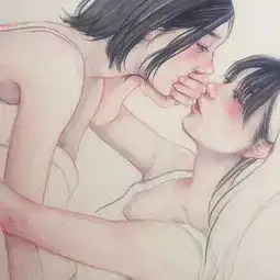 浪漫唯美的女女互动日本插画师笔下的妹子们让人脸红心跳