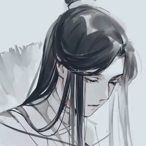 古风男头手绘头像